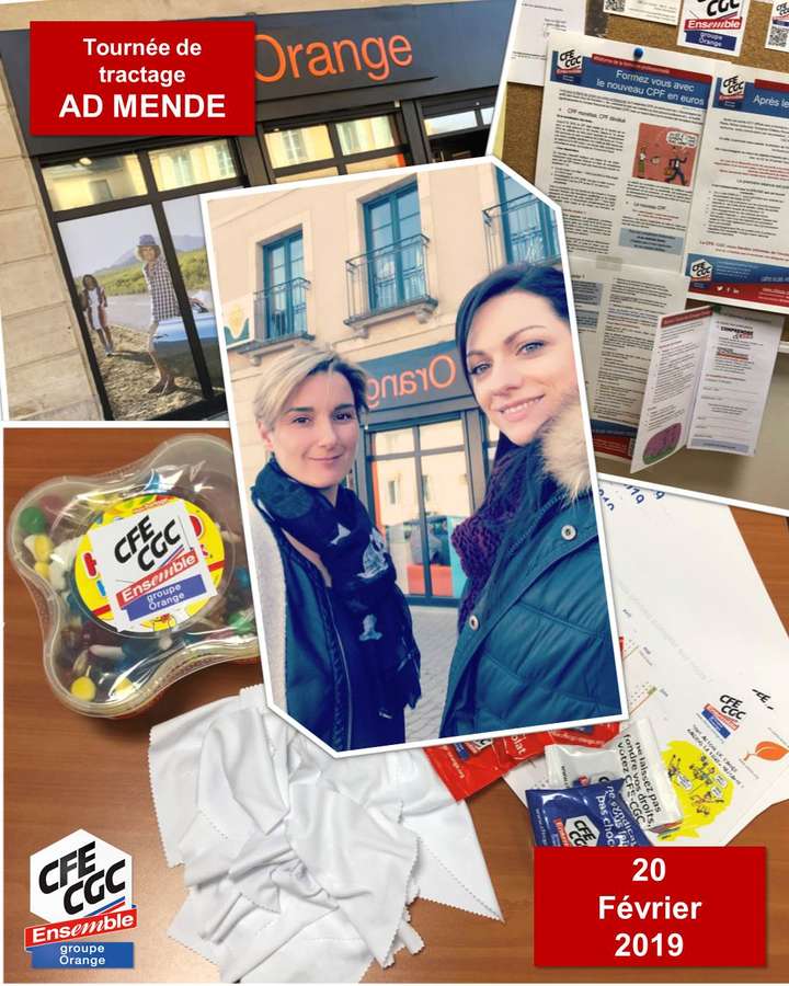 Tournée de tractage Boutique de Mende
