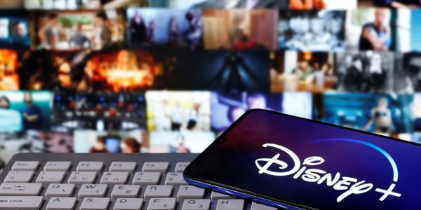 A smartphone with displayed