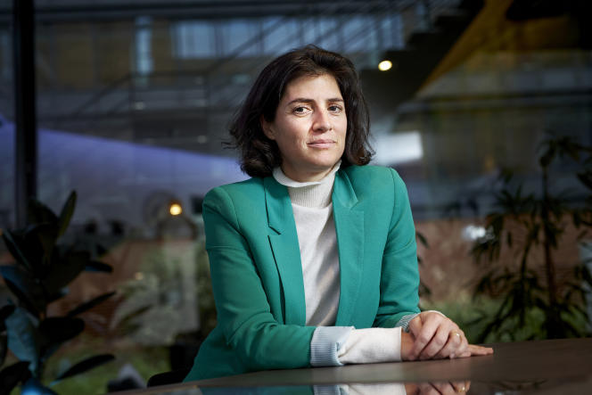 Christel Heydemann Présidente de Schneider Electric France à Rueil Malmaison chez Schneider Electric