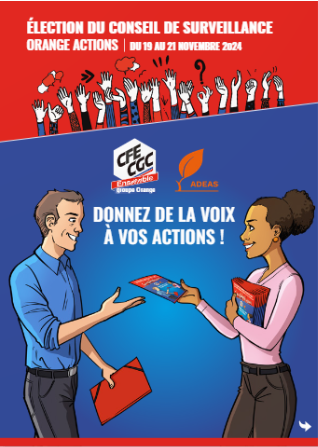 bd election du conseil de surveillance orange action 2024 cfe cgc orange